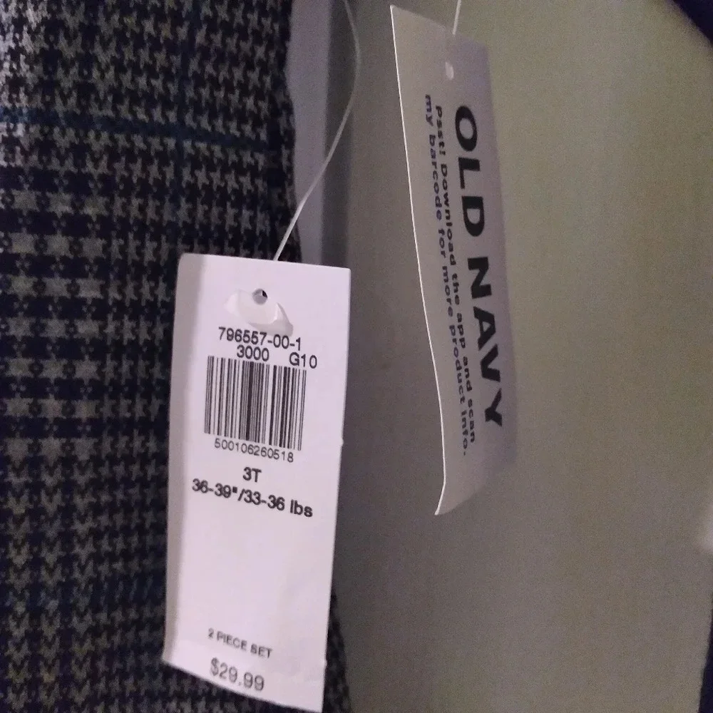 Old navy 2 piece dress-3T NWT